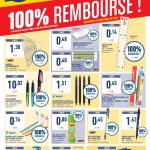 Bureau vallée 14 produits 100% remboursés pour la rentrée