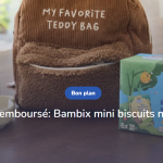 Biscuits Bambix ours au miel 100% remboursé chez Colruyt