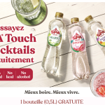 1 bouteille de Spa Touch Mocktails 100% remboursé